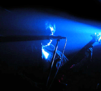 Rob blue stage light animation